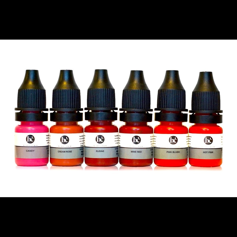 Micropigments for permanent makeup lips Biocutem